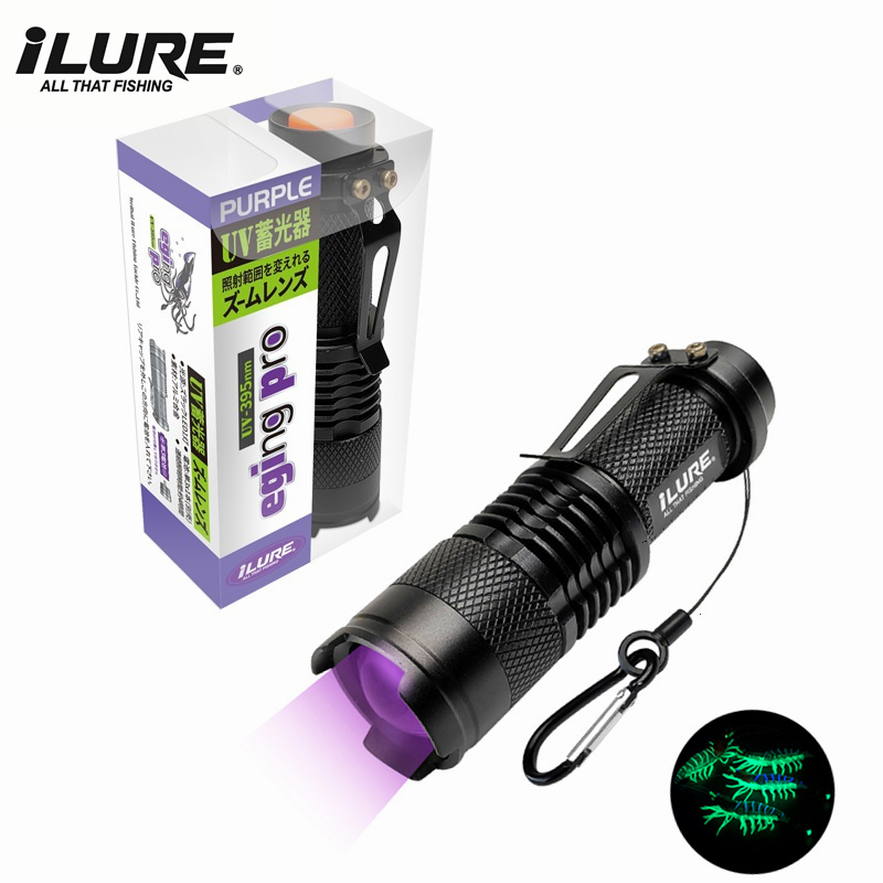 Fishing Lure Making Kit - Mini UV Flashlight 395nm Ultraviolet Fishing