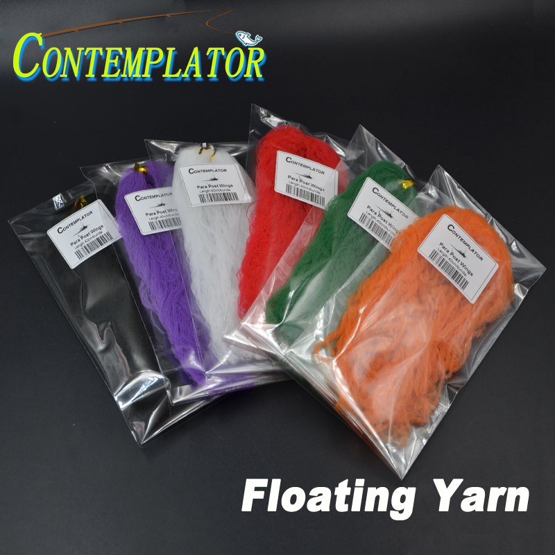 Fishing Lure Topwater - CONTEMPLATOR 7 Colors Polypropylene Floating Yarn