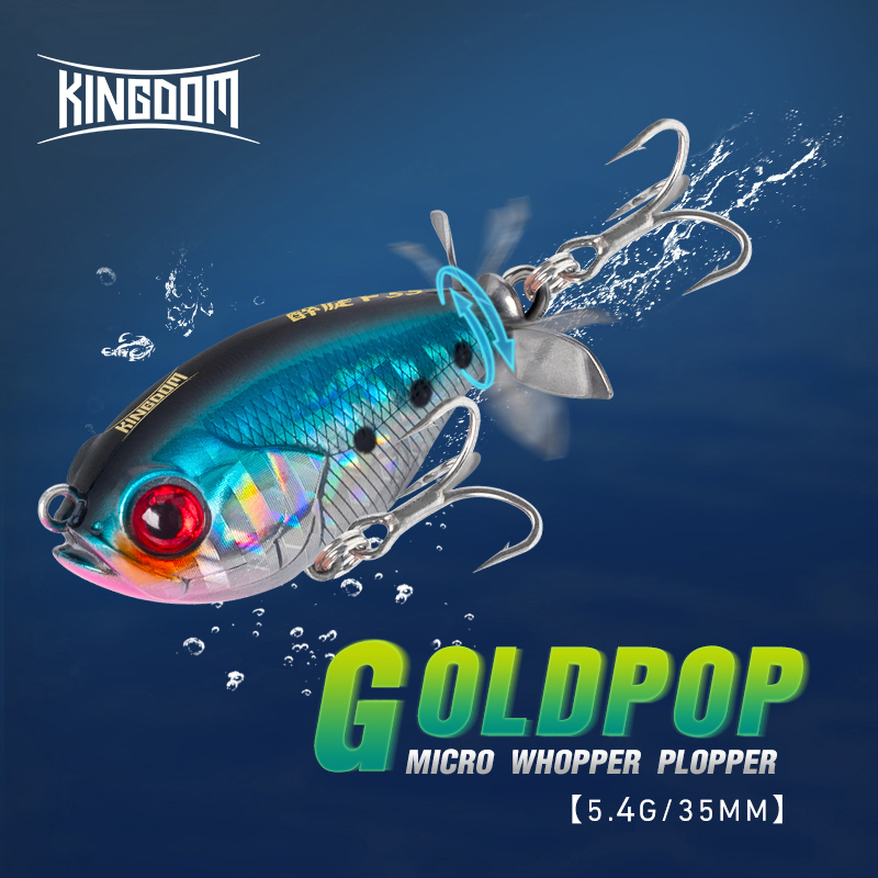 Kingdom Propeller Topwater Pop - Fishing Lure Popper review and price