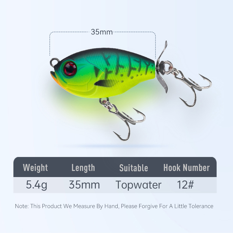Kingdom Propeller Topwater Pop - Fishing Lure Popper review and price