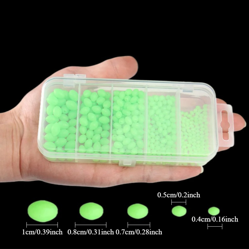 Ackibbik 375pcs/box Luminous F - Fishing Lure Box review and price