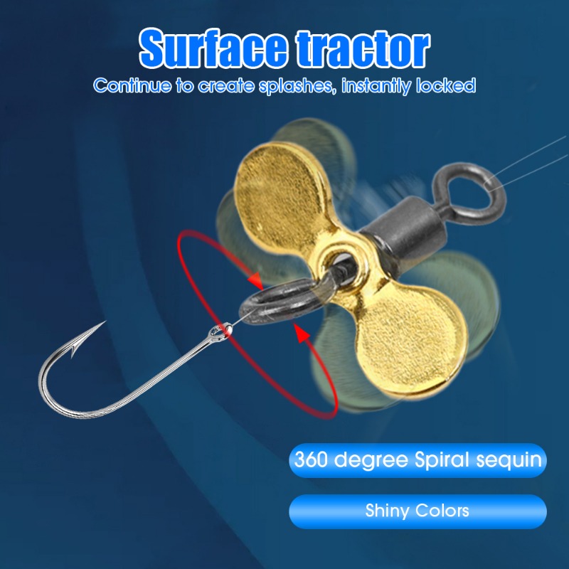 Plug Casting Fishing Propeller - Fishing Lure Spinner review and price