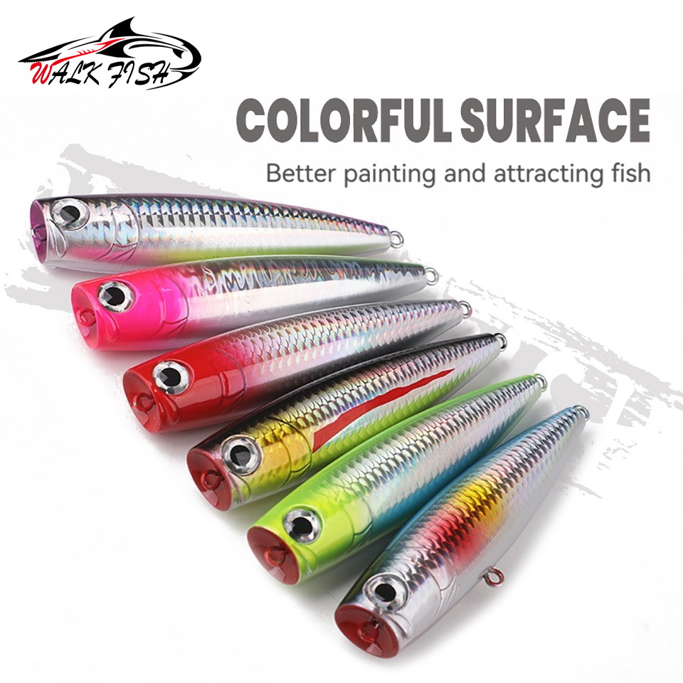 WALK FISH 1Pcs 110mm 25g Float - Fishing Lure Popper review and price