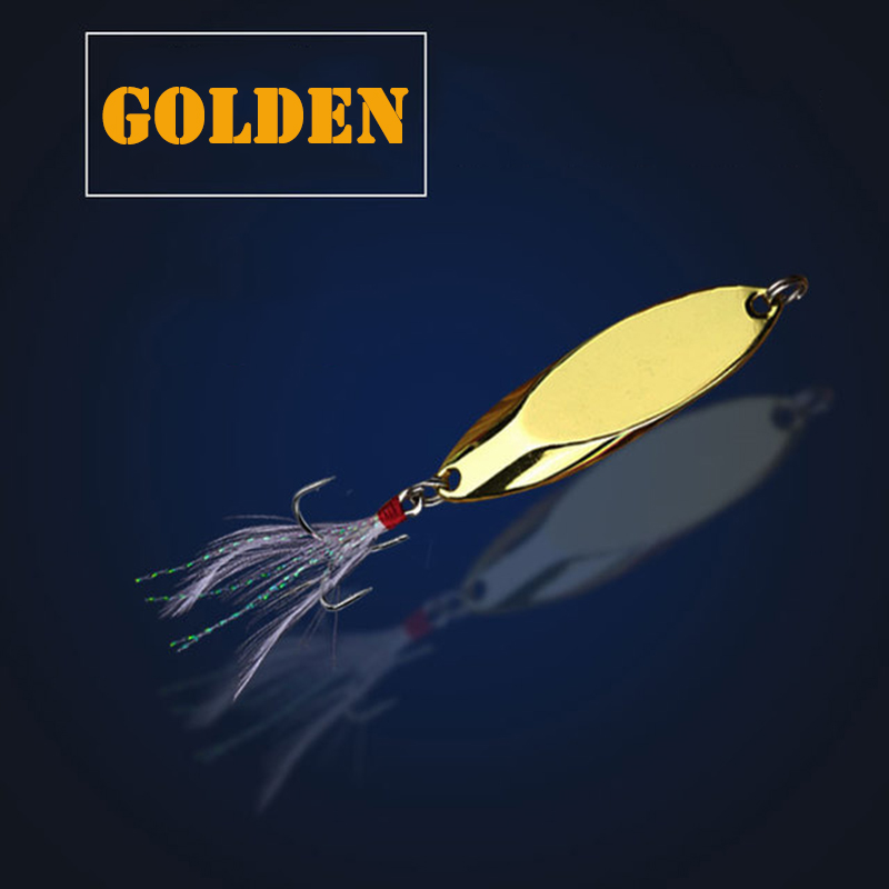 1pc 2.5g-35g Metal Spoon Lure  - Fishing Lure Spoon review and price