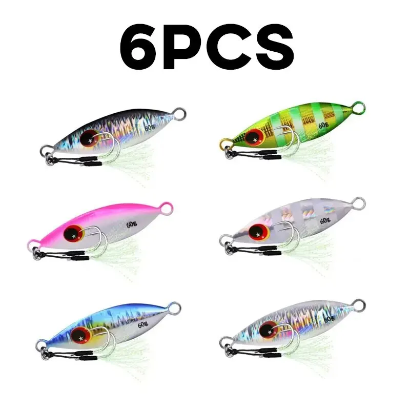 Inchiku Metal Jig Spoon Lure 6 - Fishing Lure Buzzbait review and price