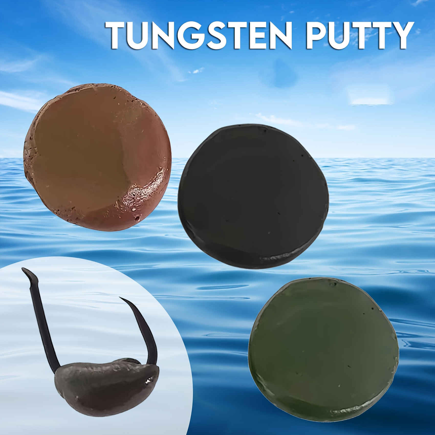 Tungsten Putty 0.5oz(15g) Tika - Fishing Lure Accessories review and price