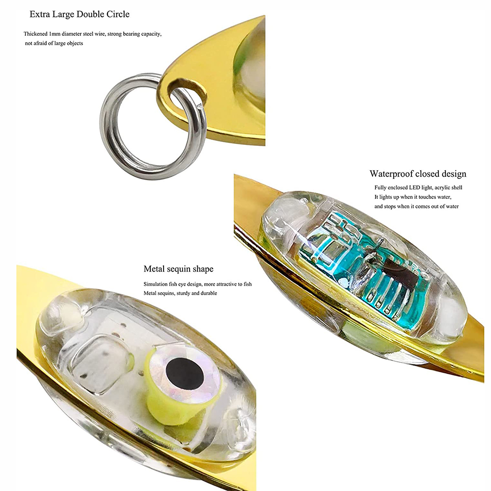 PRO BEROS LED Fishing Deep Dro - Fishing Lure Spoon review and price