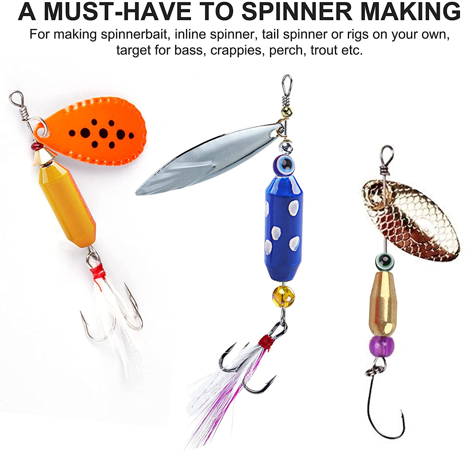 10pcs Fishing Brass Spinner Lu - Fishing Lure Spinner review and price