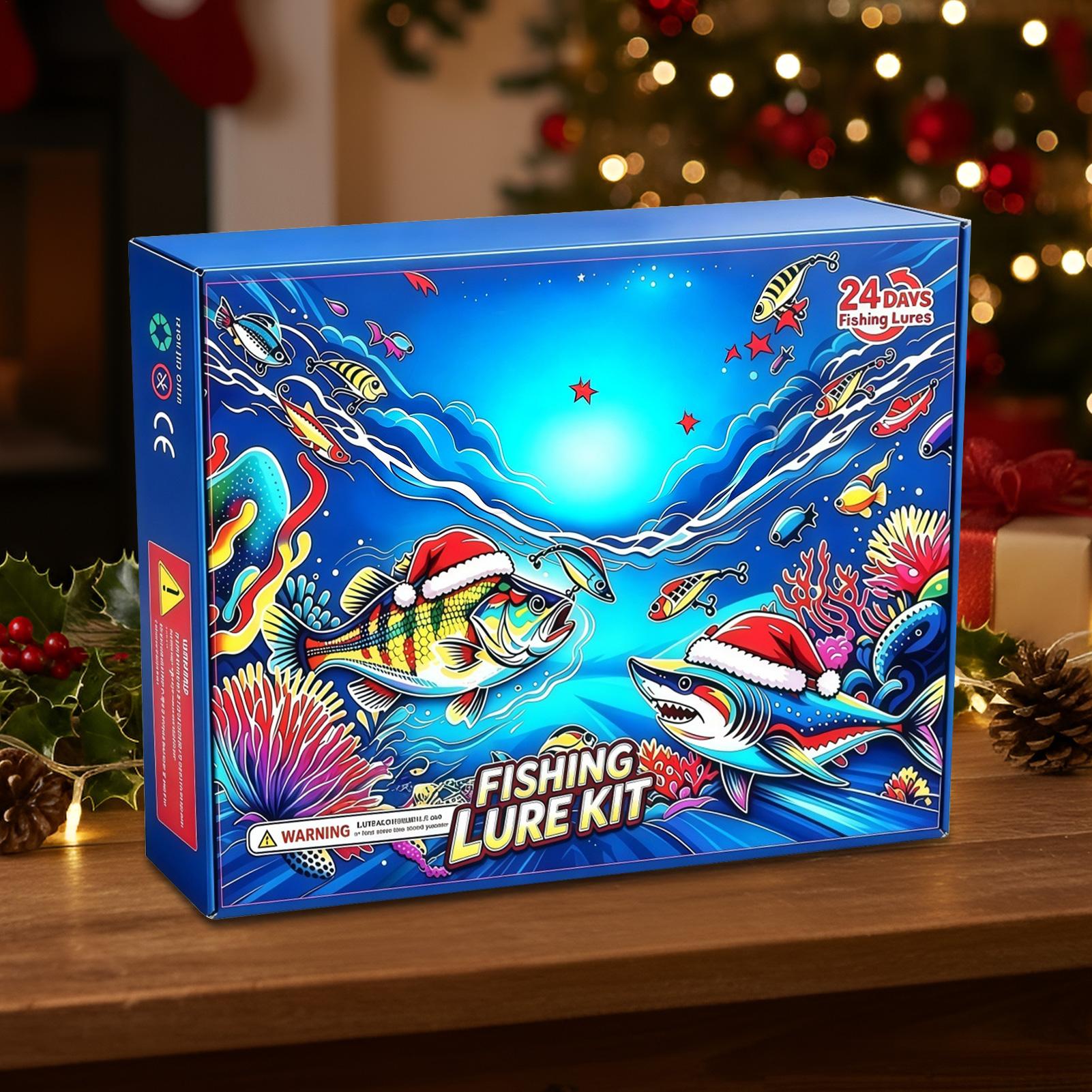 2026 Christmas Countdown Calen - Fishing Lure Kit review and price