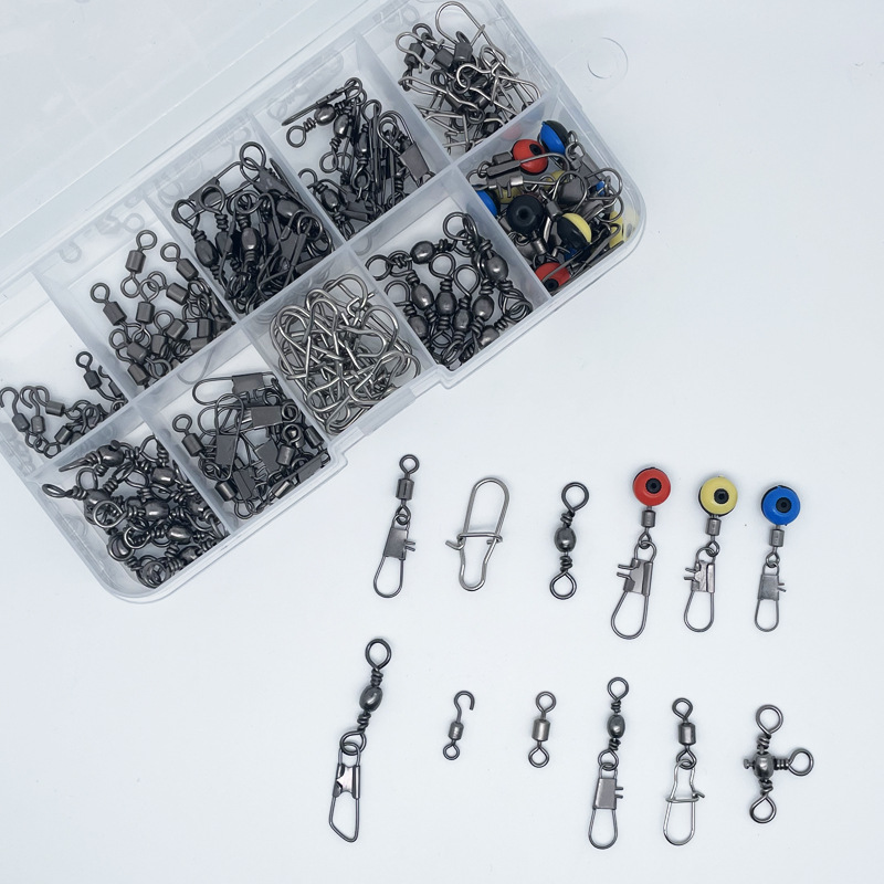 115pcs Fishing Swivel Connecto - Fishing Lure Making Kit review and price