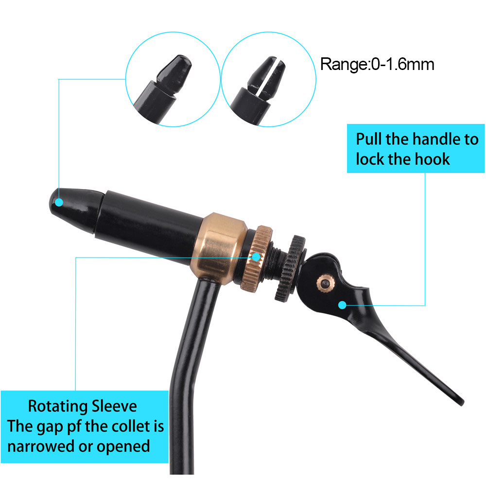Rotary Fly Tying Vise Tool Saf - Fishing Lure Jig review and price