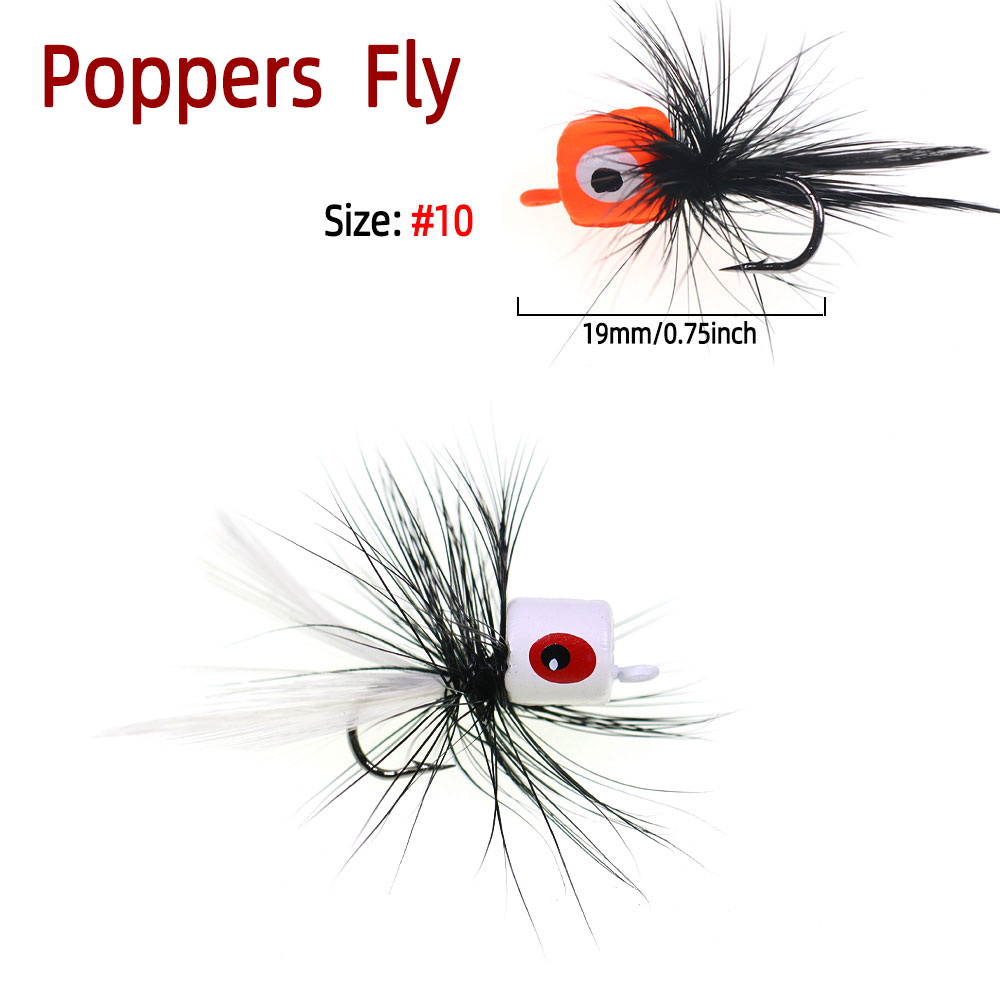 4pcs Size #10 Bass Panfish Pop - Fishing Lure Popper review and price