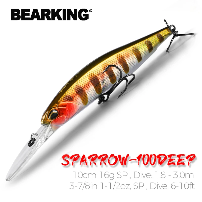 BEARKING 10cm 16g Super Magnet - Fishing Lure Jerkbait review and price