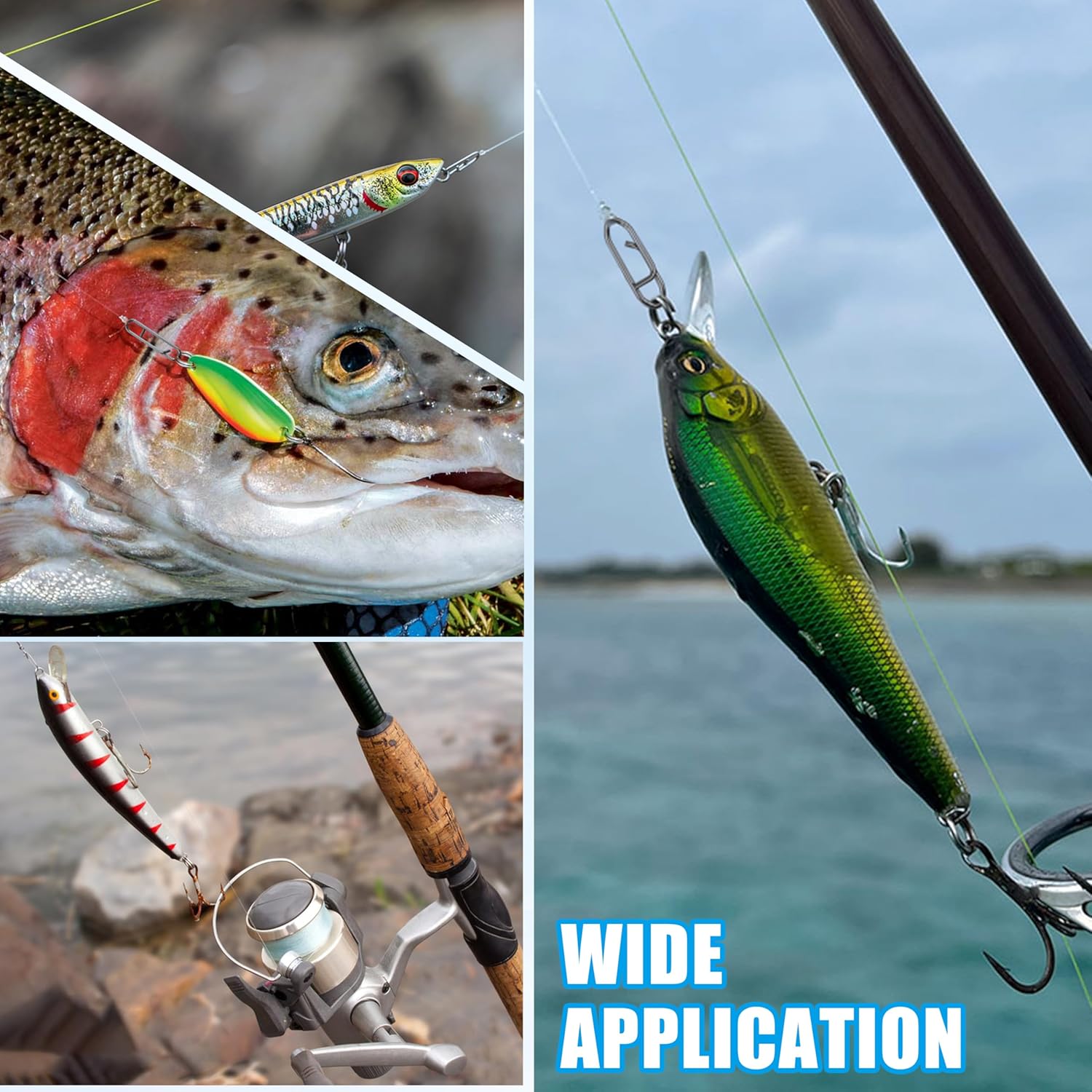 9KM Fishing Snap Kit 110pcs Po - Fishing Lure Making Kit review and price