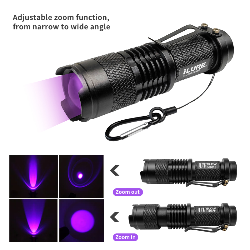 Mini UV Flashlight 395nm Ultra - Fishing Lure Making Kit review and price