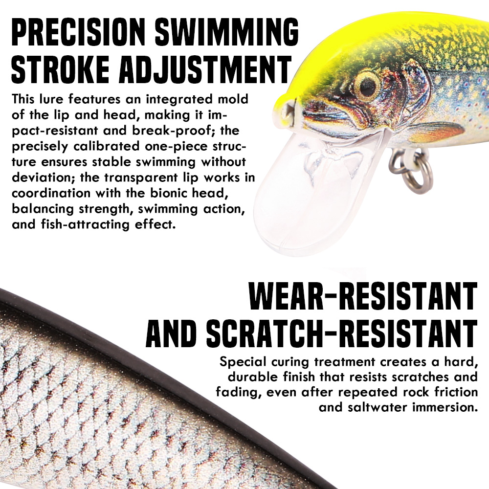 B&U Sinking Minnow Fishing Lur - Fishing Lure Spinnerbait review and price