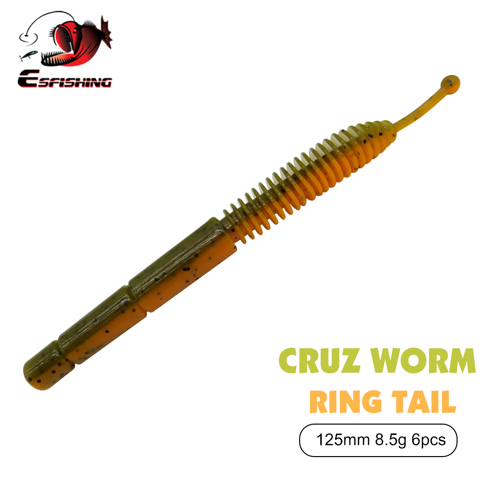 ESFISHING Soft Lure Cruz Worm  - Fishing Lure Jerkbait review and price