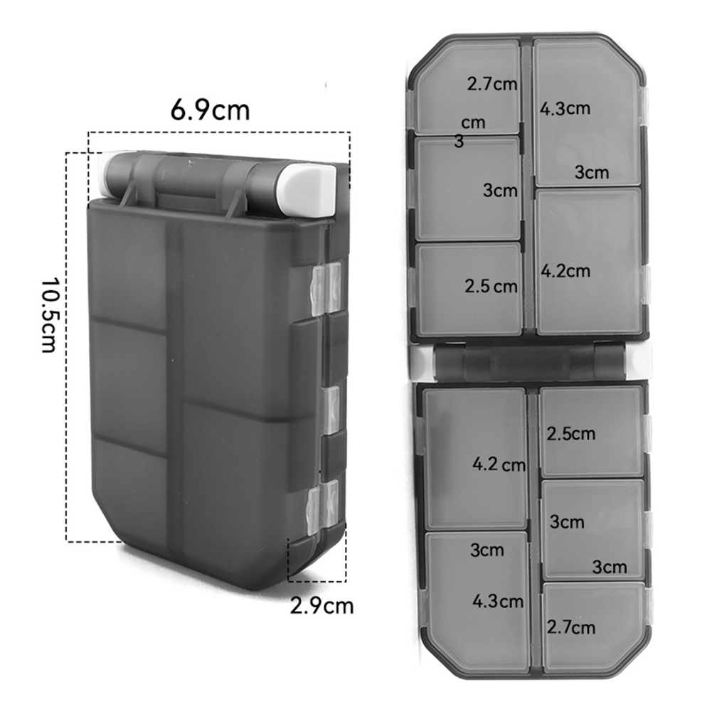 Fishing Tackle Box Double-Side - Fishing Lure Box review and price