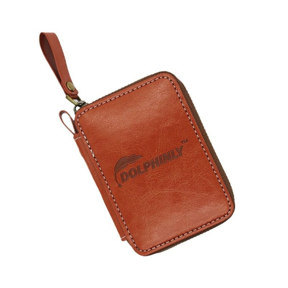 PU Leather Lure Wallet Bag Car - Fishing Lure Spinner review and price