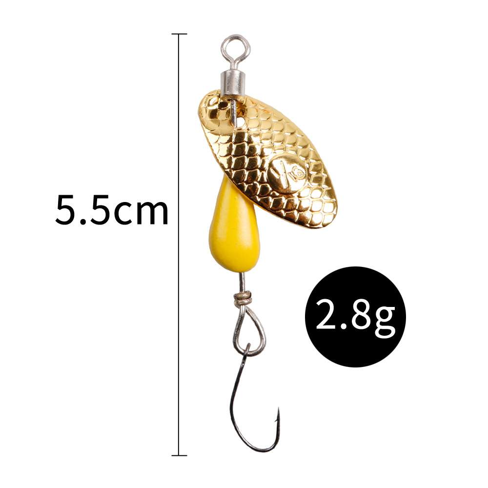 2Pcs Spinner Spoon Metal Bait  - Fishing Lure Spoon review and price