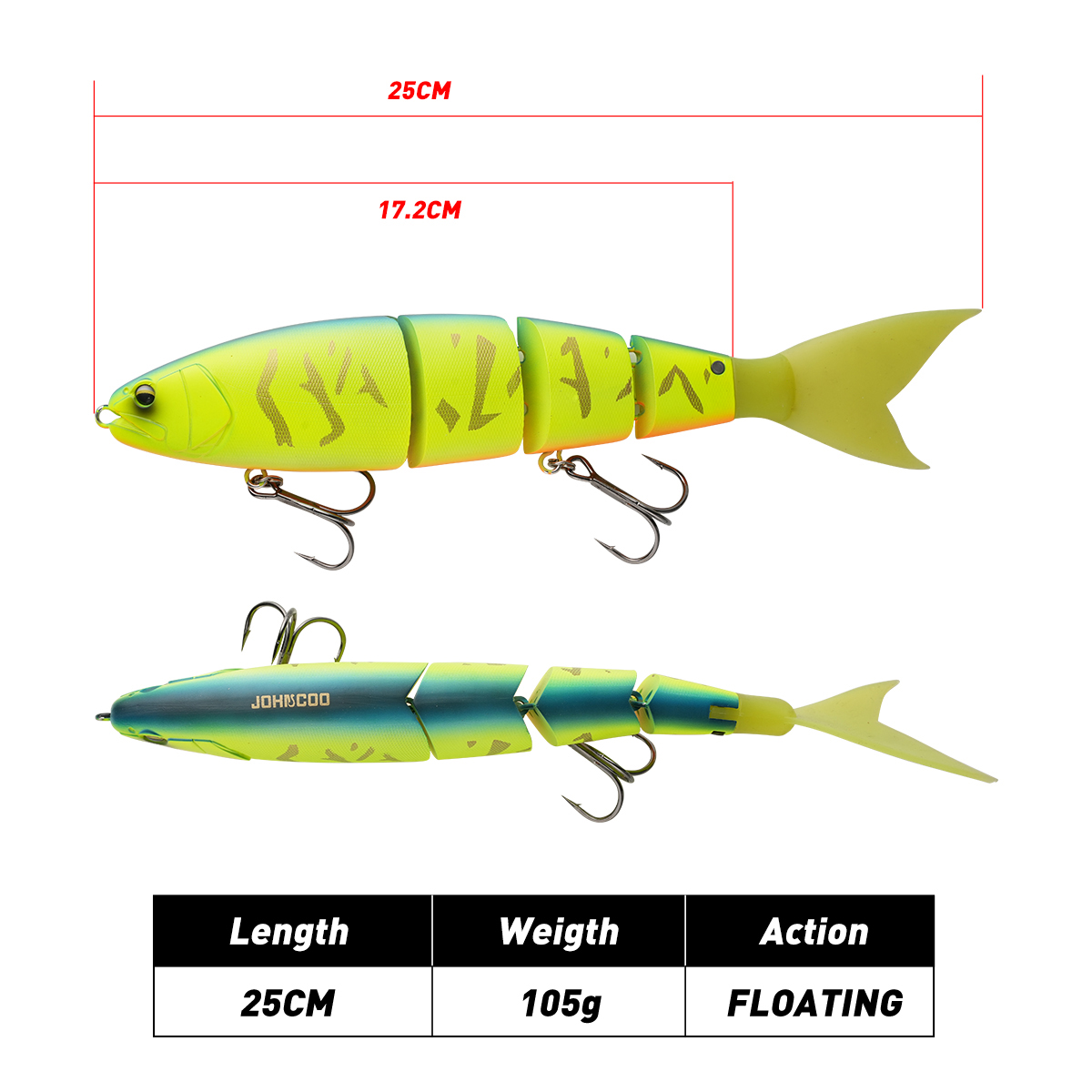 Johncoo Jointed Fishing Lure 2 - Fishing Lure Popper review and price
