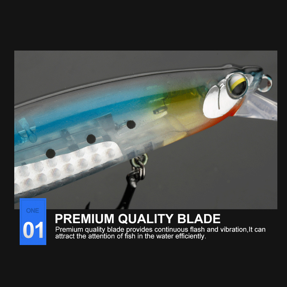 JOHNCOO Floating Minnow 130mm  - Fishing Lure Blade Bait review and price