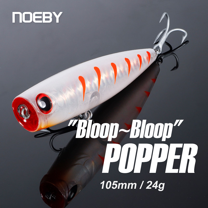 Noeby 105mm 24g Topwater Poppe - Fishing Lure Popper review and price