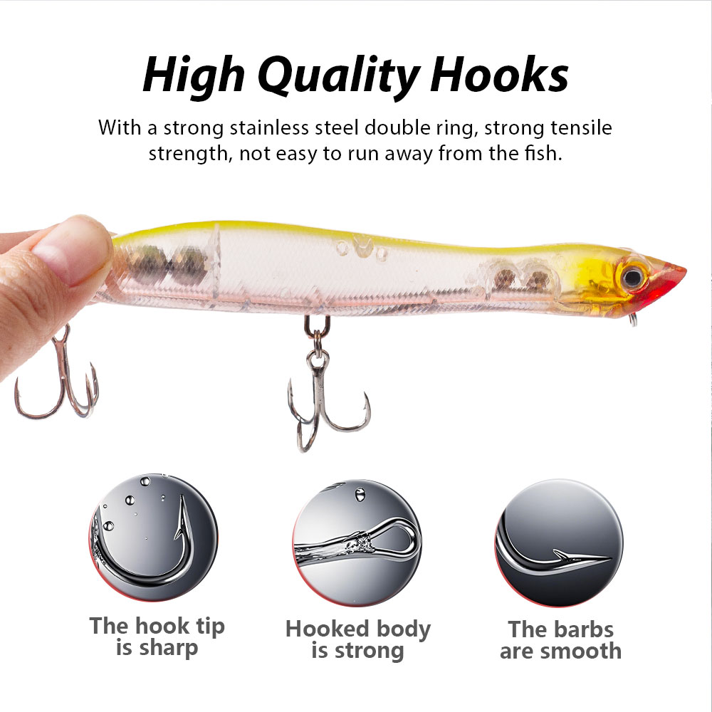 120mm/18g Topwater Pencil Popp - Fishing Lure Topwater review and price