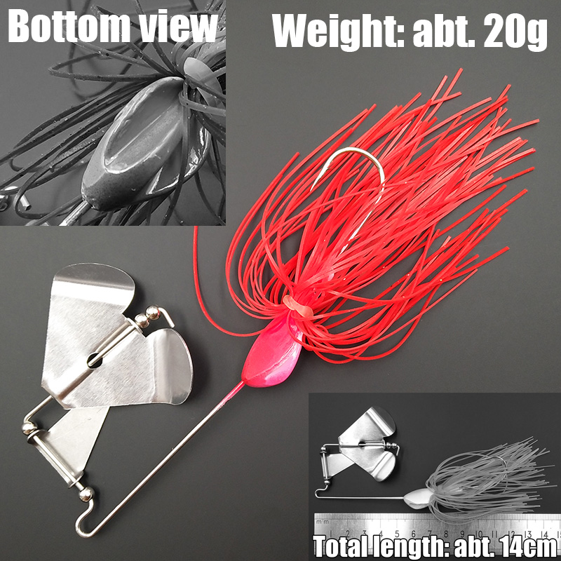wusanban Lunker Spinner Baits  - Fishing Lure Buzzbait review and price