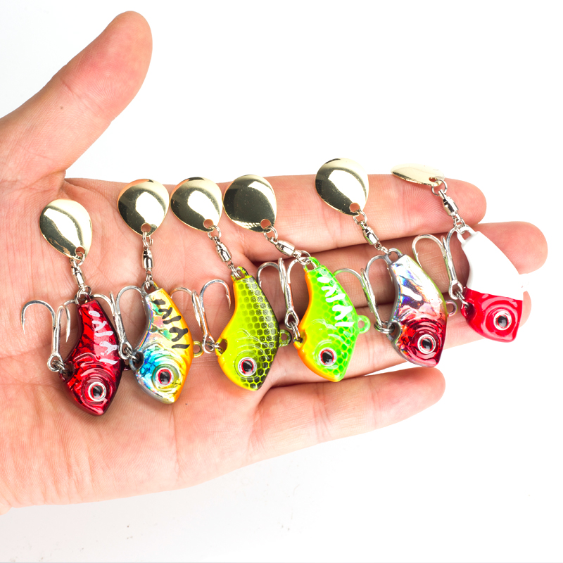 6PC 5g/7g/10g/14g/20g Rotating - Fishing Lure Crankbait review and price