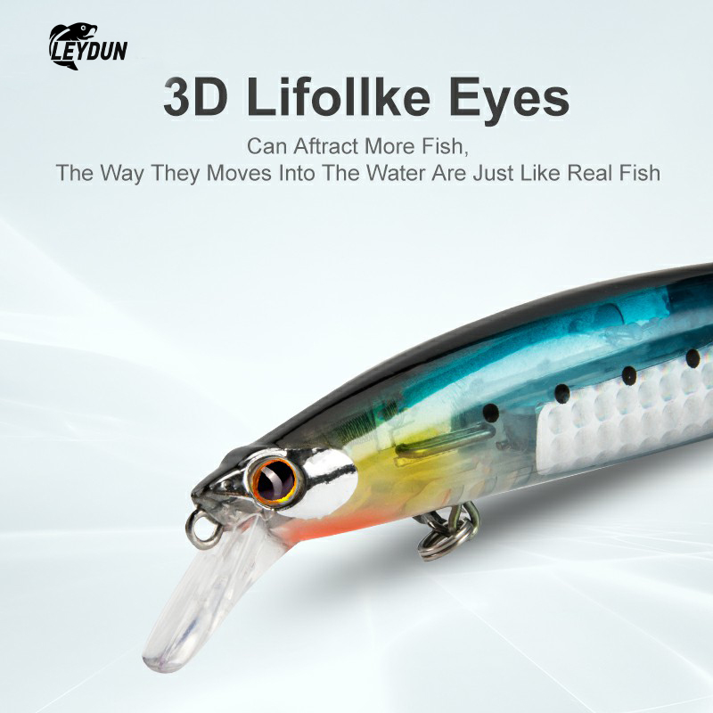 LEYDUN Floating Sea Bass Fishi - Fishing Lure Blade Bait review and price